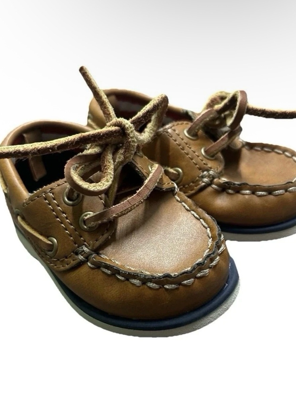 Wonder Nation Baby Boy Boat Shoes Size 2